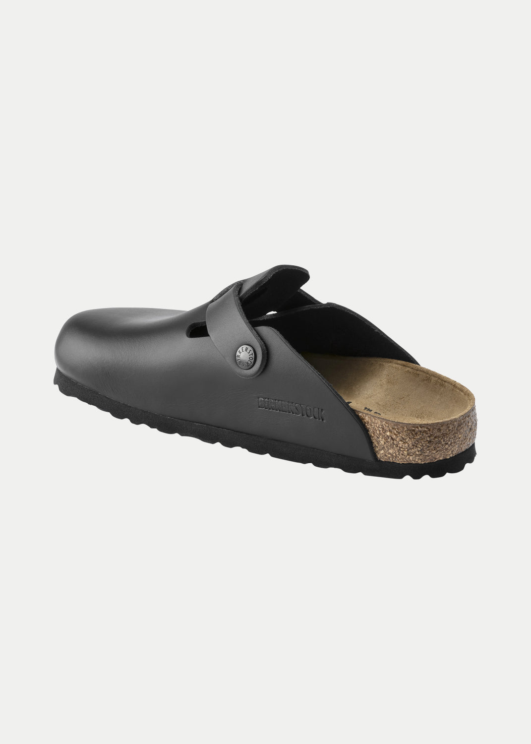 Boston Narrow Leather - Black