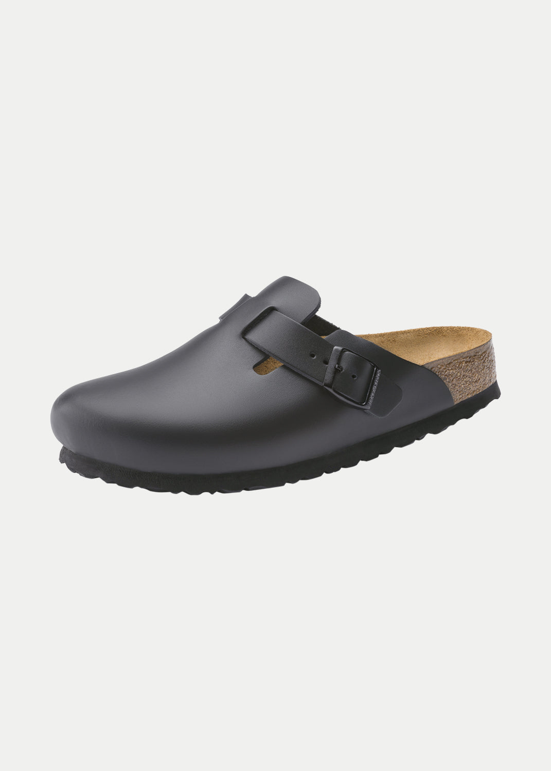 Boston Narrow Leather - Black