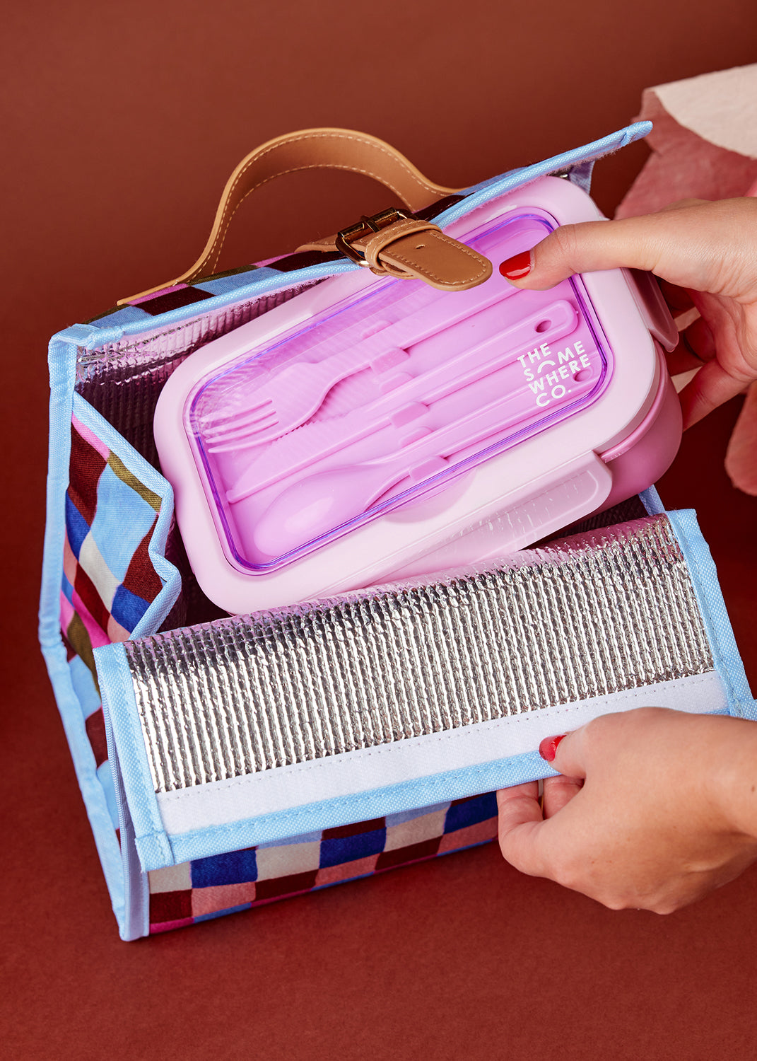 TSC Lunch Satchel - Hopscotch