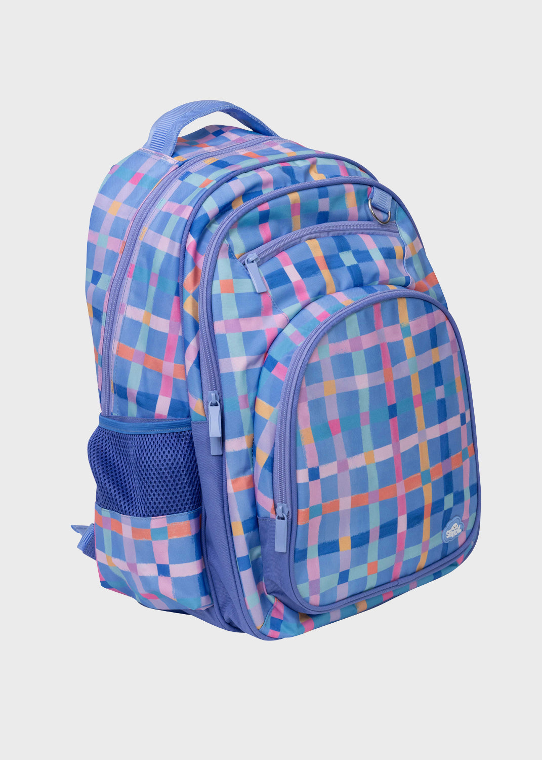 Big Backpack - Pastel Plaid