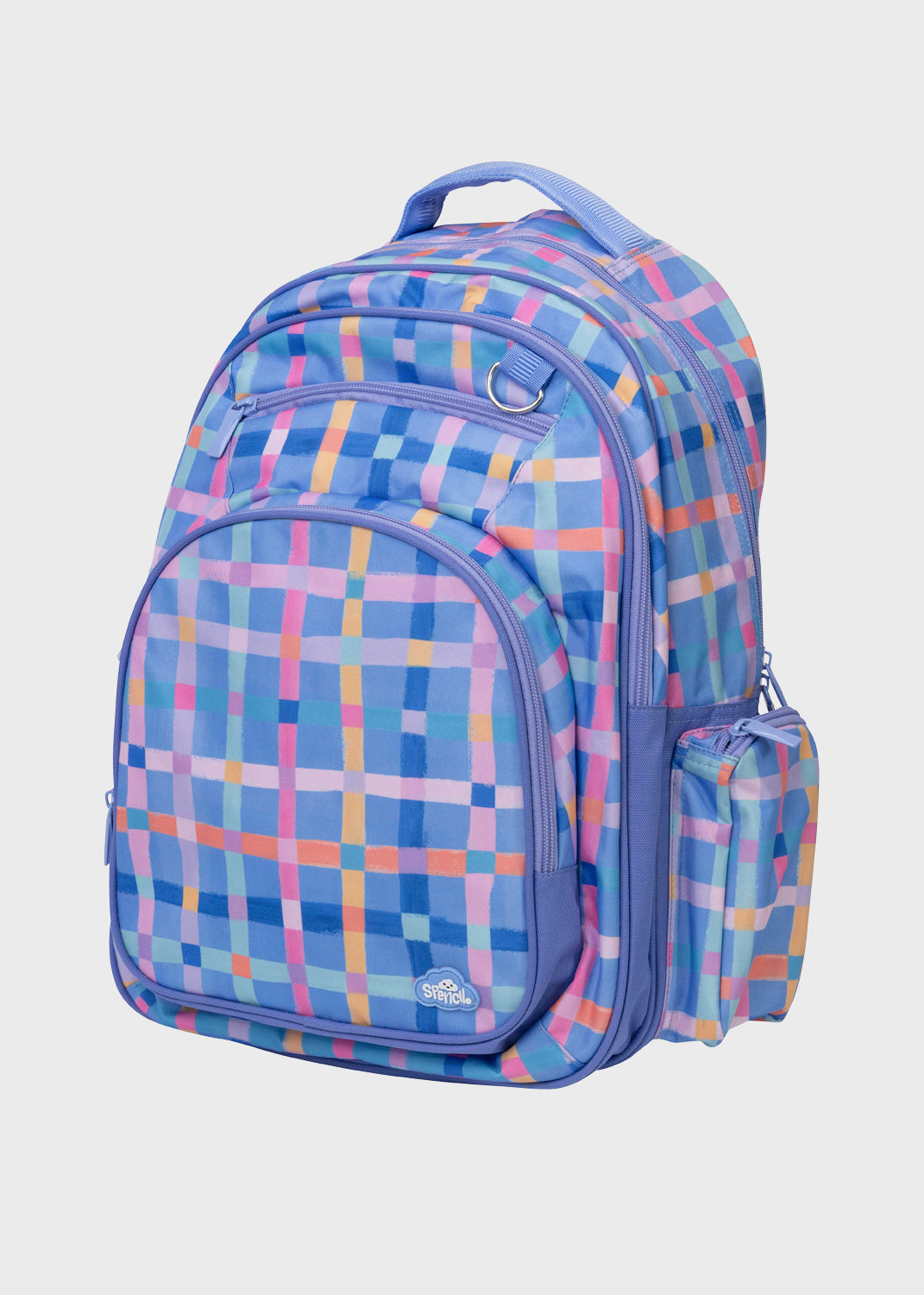 Big Backpack - Pastel Plaid