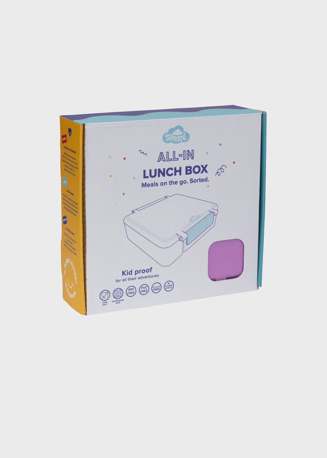 All-in Lunch Box - Lilac
