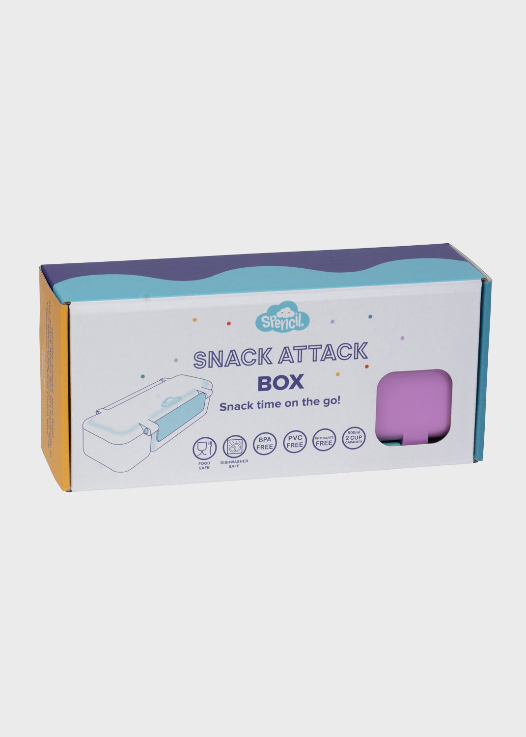 Snack Attack Box - Lilac