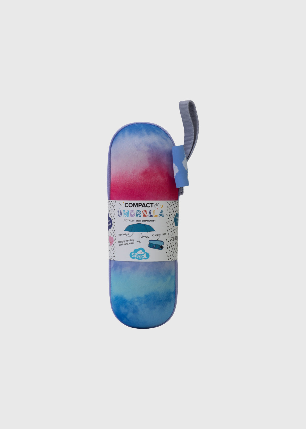 Compact Umbrella - Rainbow Splash