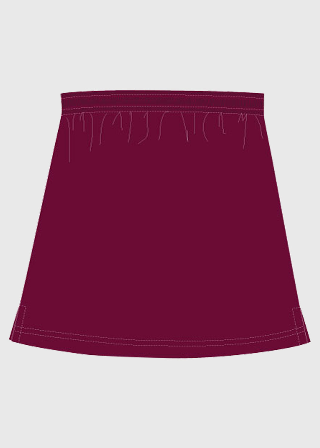 Skort Active Maroon