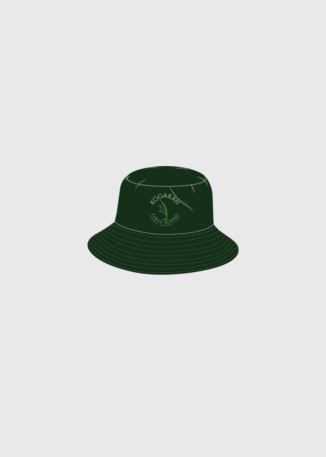 Bucket Hat Reversible Sturt (Yellow)