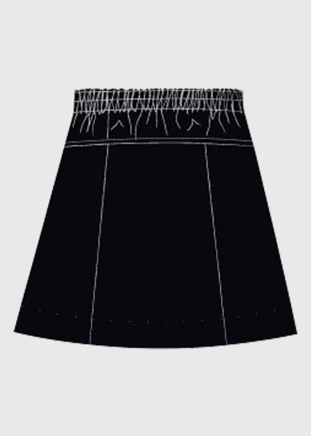 Skort Active Black