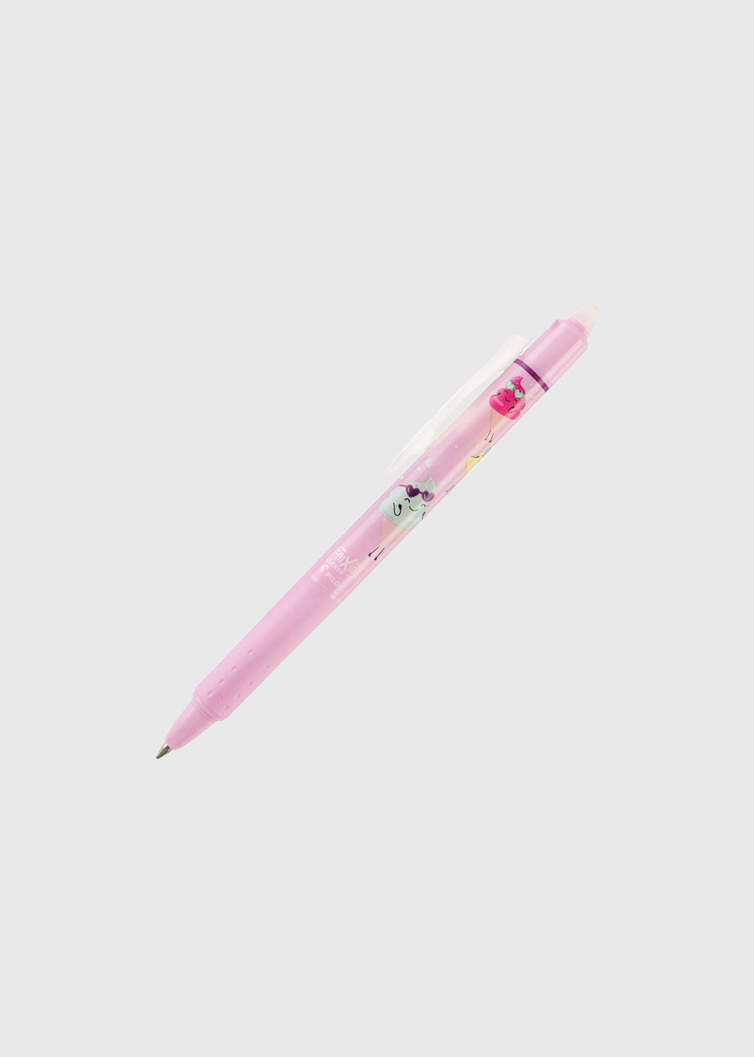 Pastel Pink Fine Frixion RT Icecream Pool Party Icecream 0.7 - Purple Ink