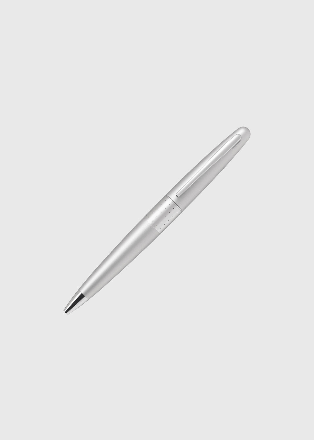 MR1 Ballpoint Pen Silver Barrel Medium - Black Ink
