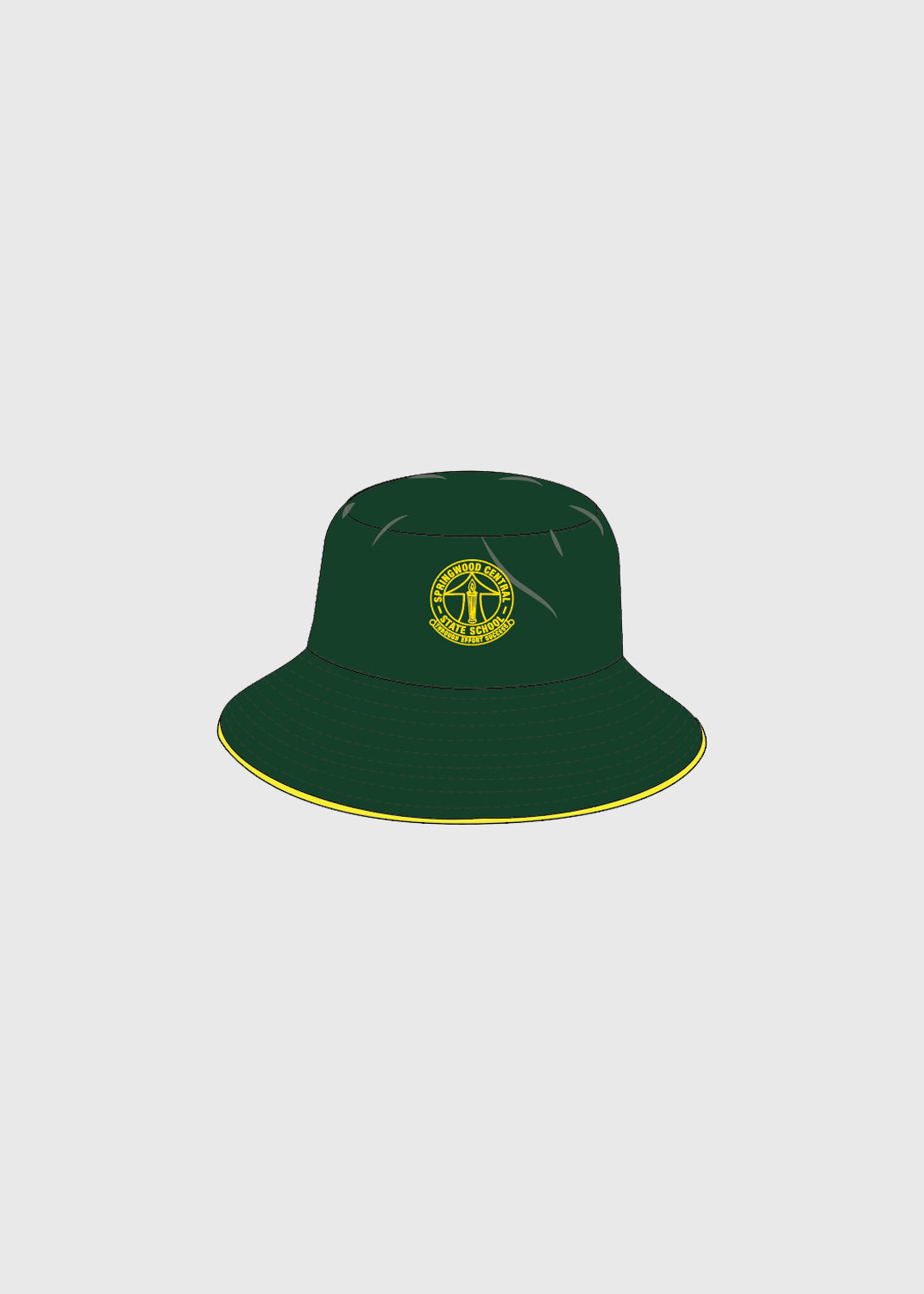 Hat Bucket Reversible White