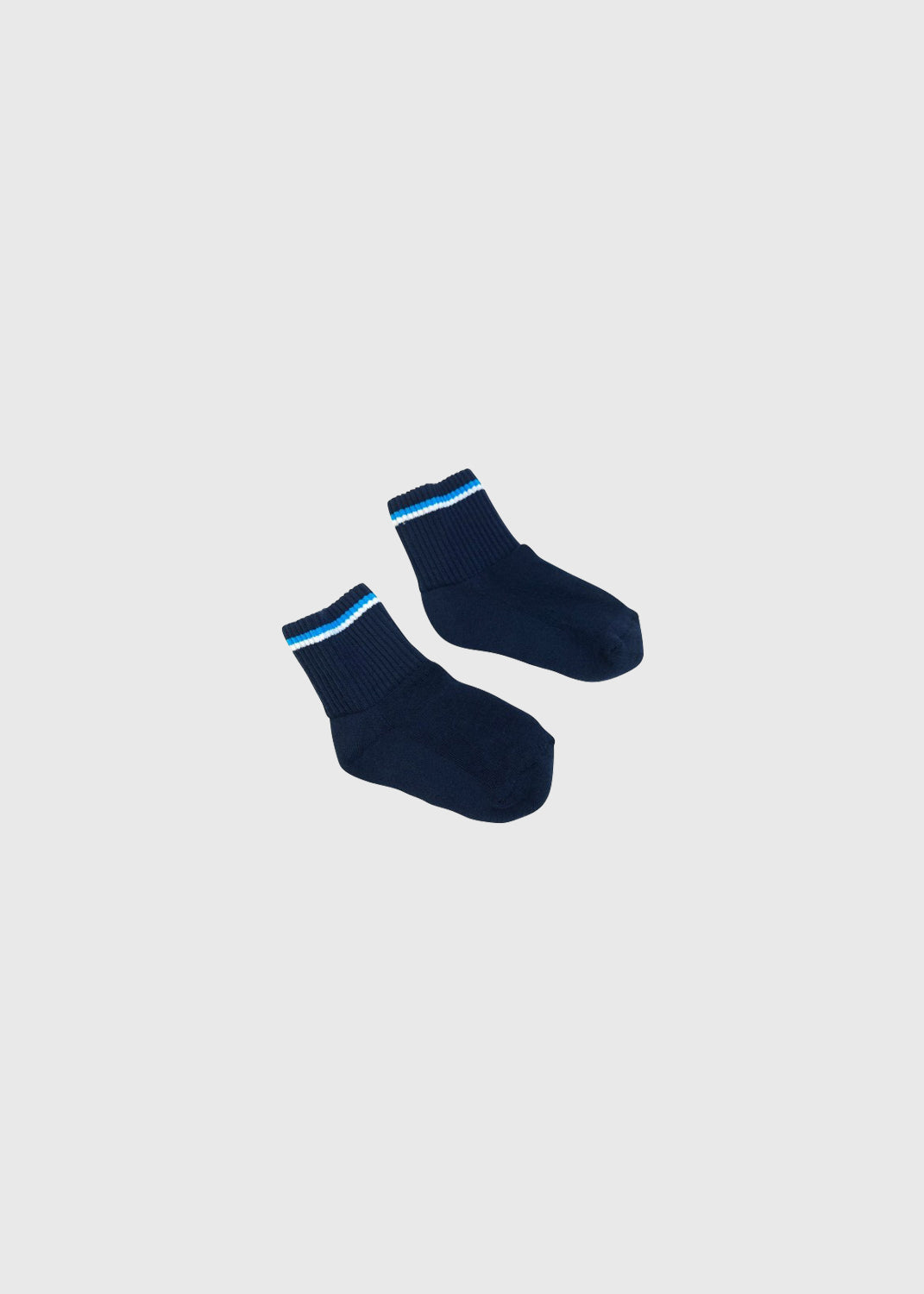 Socks Navy Stripe