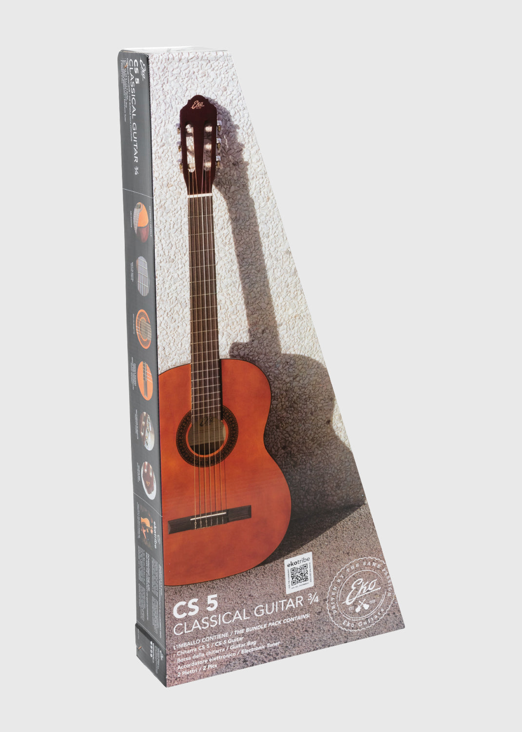 CS-5 Student Guitar Pack - Natural