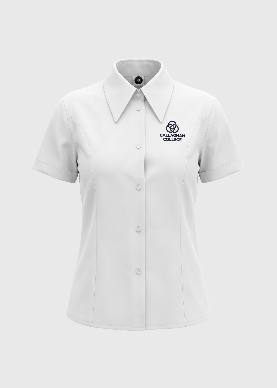 Blouse SS Girls White