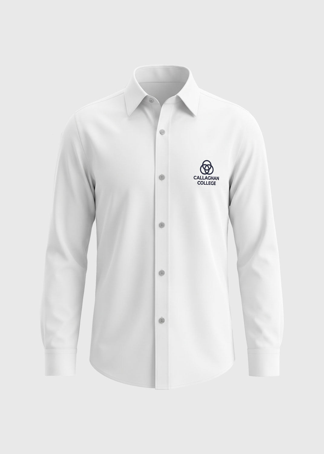 Shirt LS Unisex White