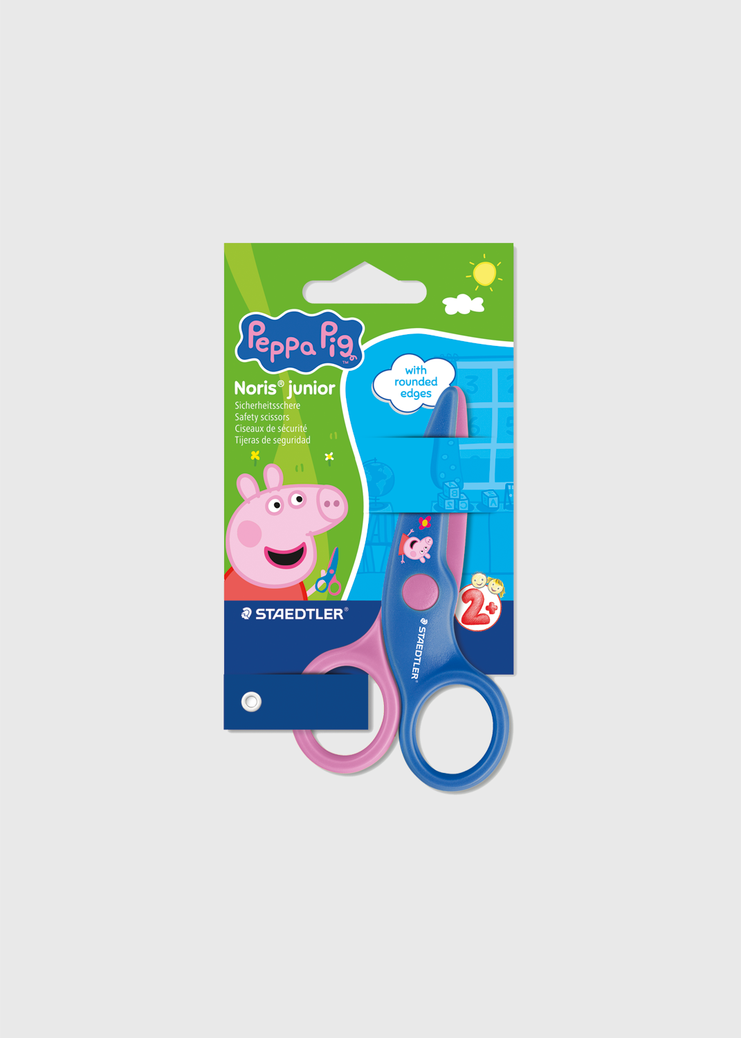 Noris Jnr Peppa pig safety scissors