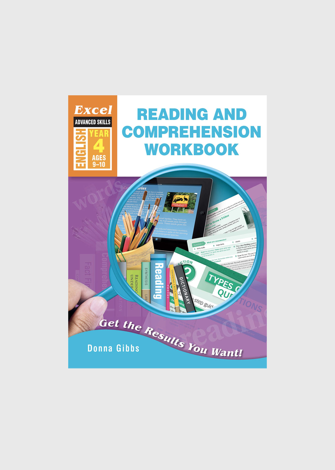 Excel Advanced Skills: Reading and Comprehension Workbook – Year 4