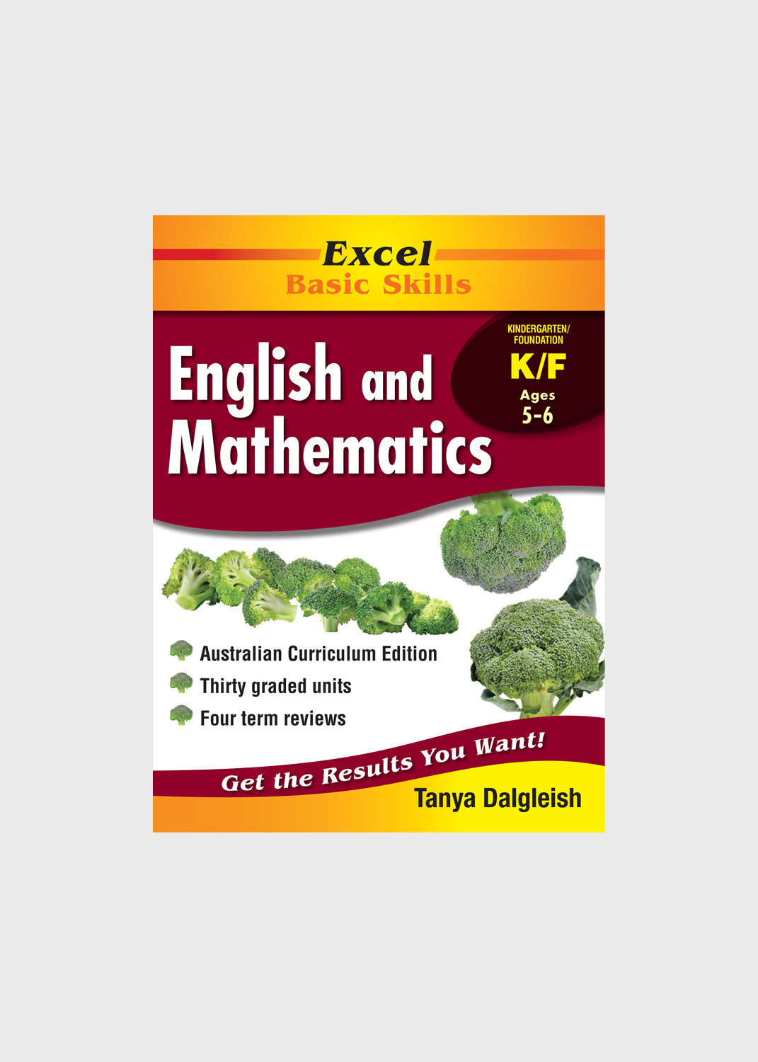 Excel Basic Skills Core Book: English and Mathematics – Kindergarten