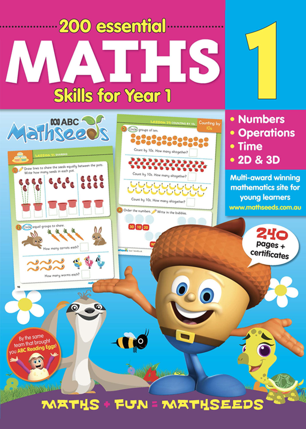 ABC Mathseeds Maths Skills - Year 1