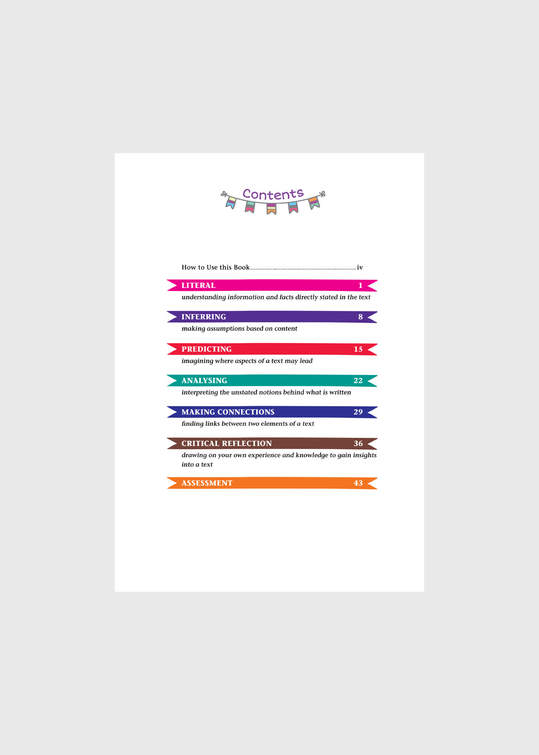 Targeting Comprehension Student Workbook – Year 3