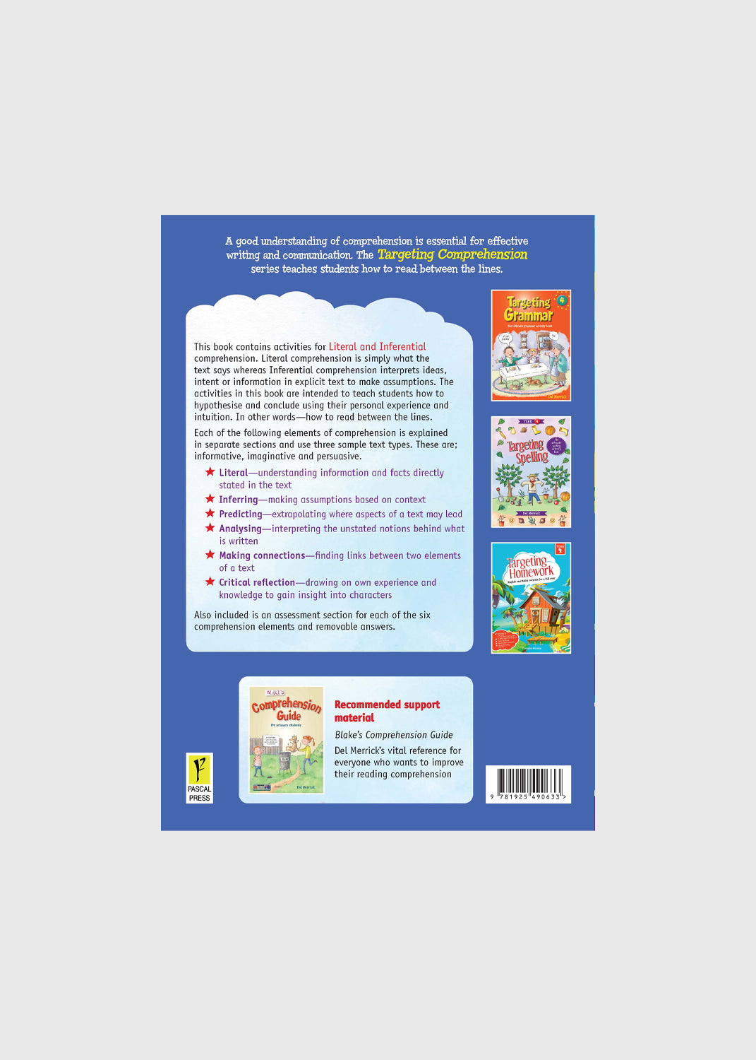 Targeting Comprehension Student Workbook – Year 4