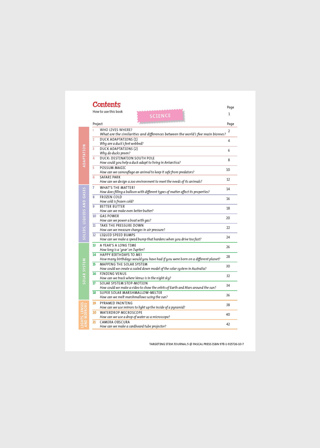 Targeting STEM Journal - Year 5