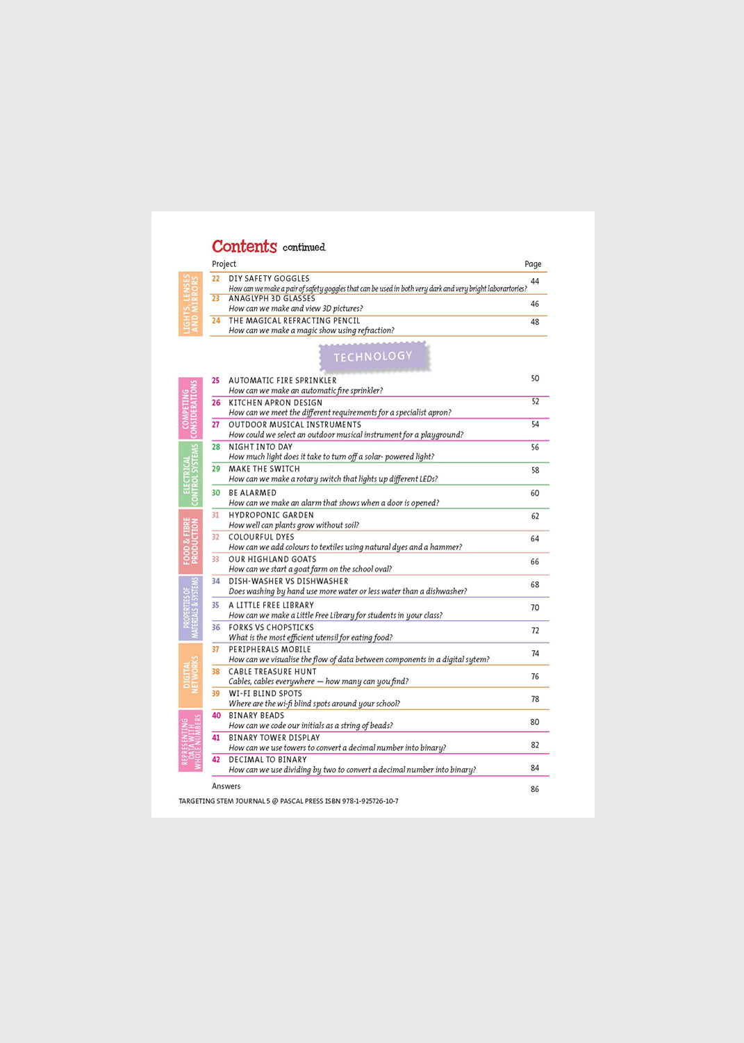 Targeting STEM Journal - Year 5