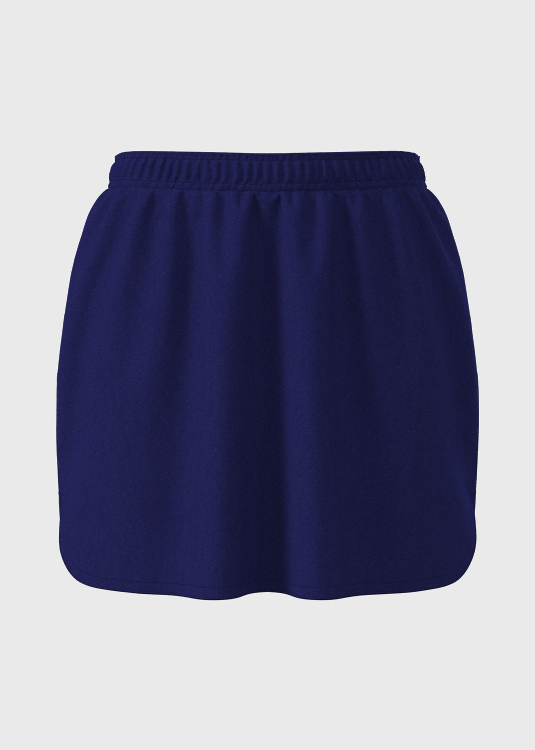 A-Line Cotton Sport Skort - Dark Royal