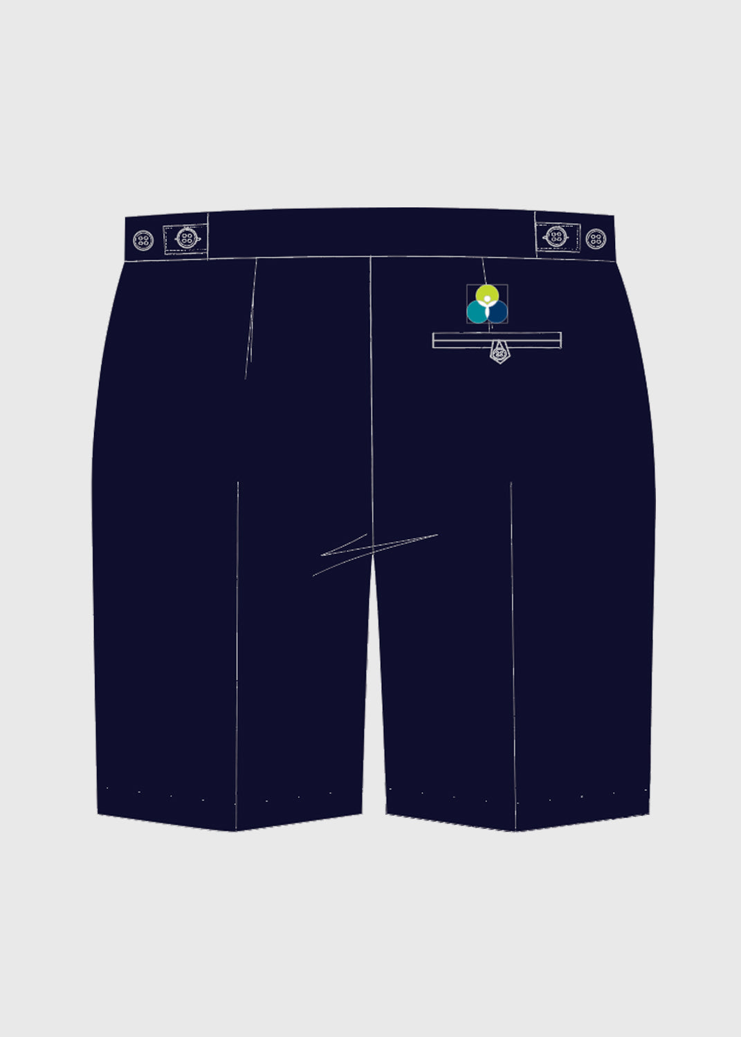 Short Navy Formal