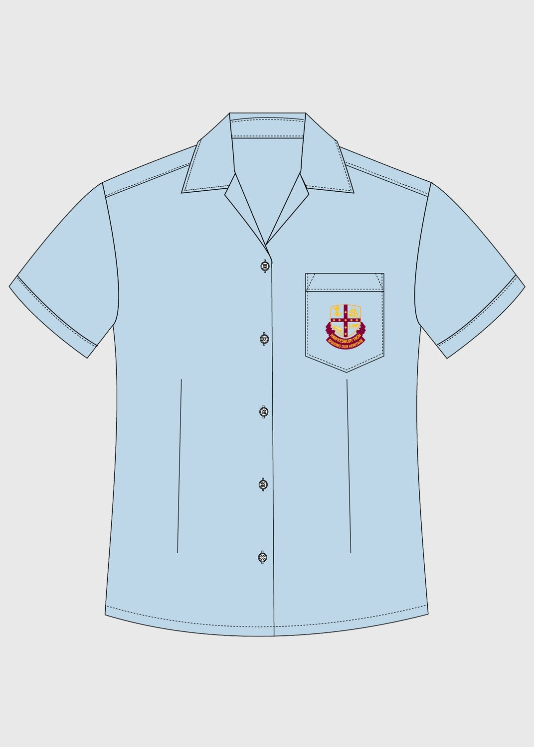 Girls Blouse S/S Junior
