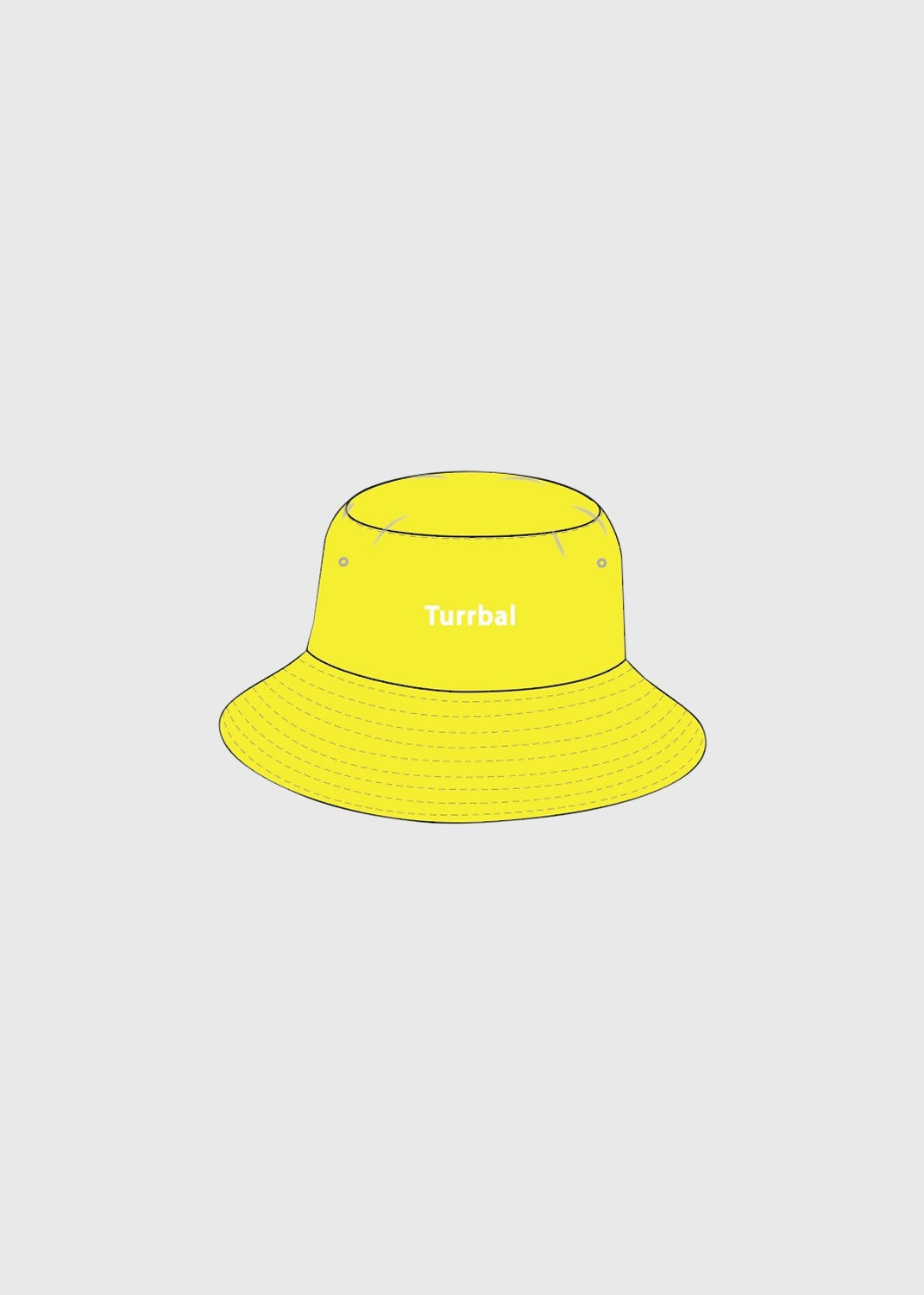 Hat Bucket Yellow Turrbal