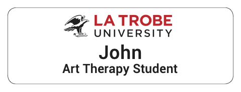 LTU Name Badge - Art Therapy Student