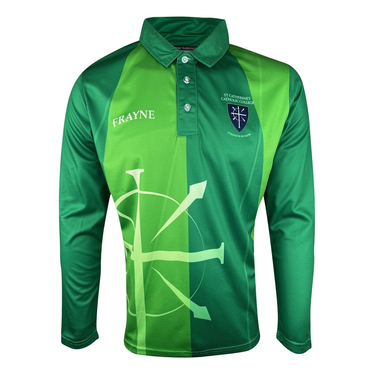 Polo House L/S Green FRAYNE