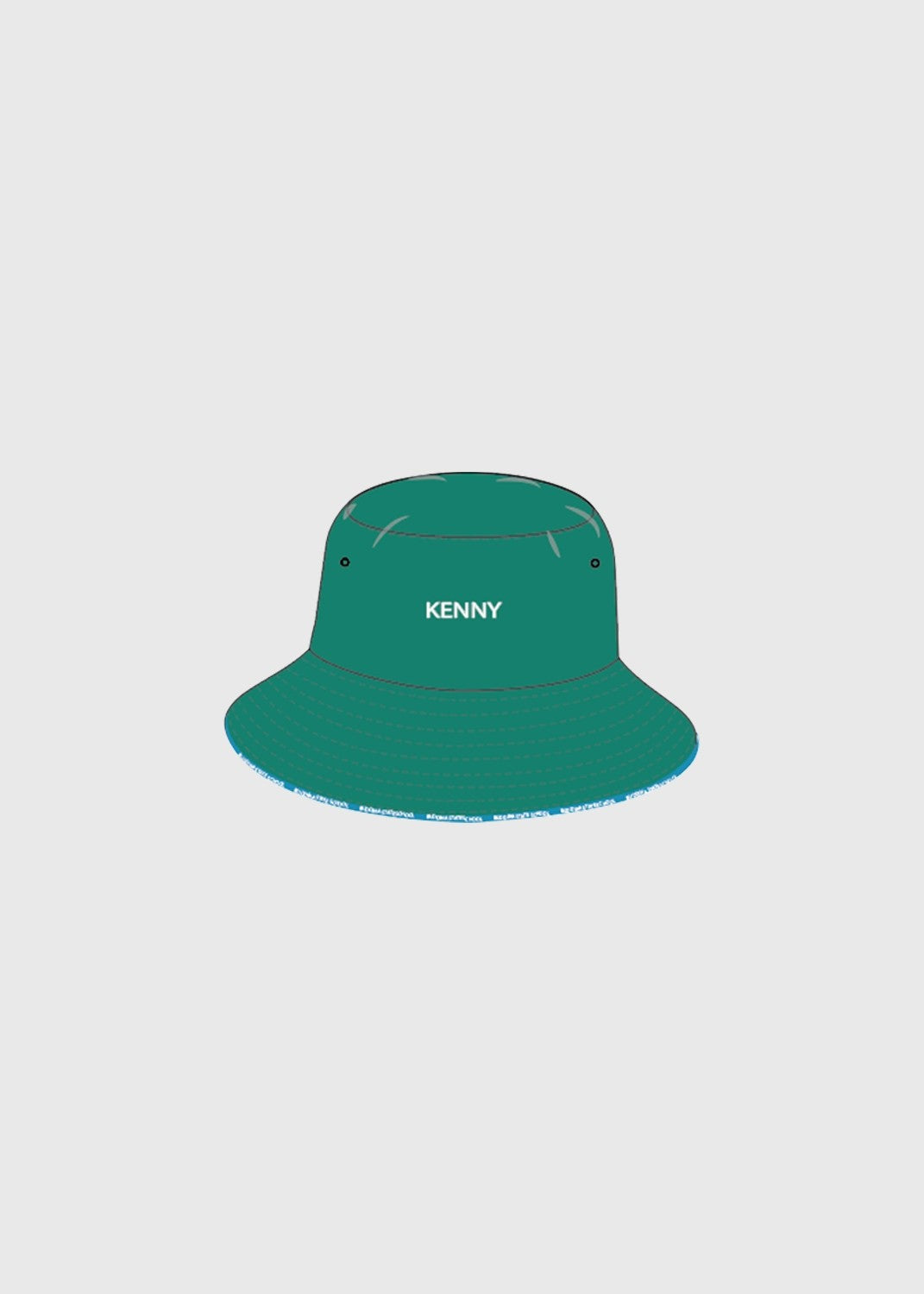 Hat Bucket Kenny Navy/Jade