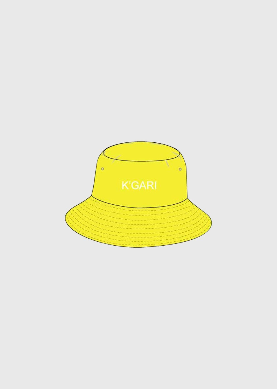 House Hat Bucket Navy/Yellow Reversible Unisex