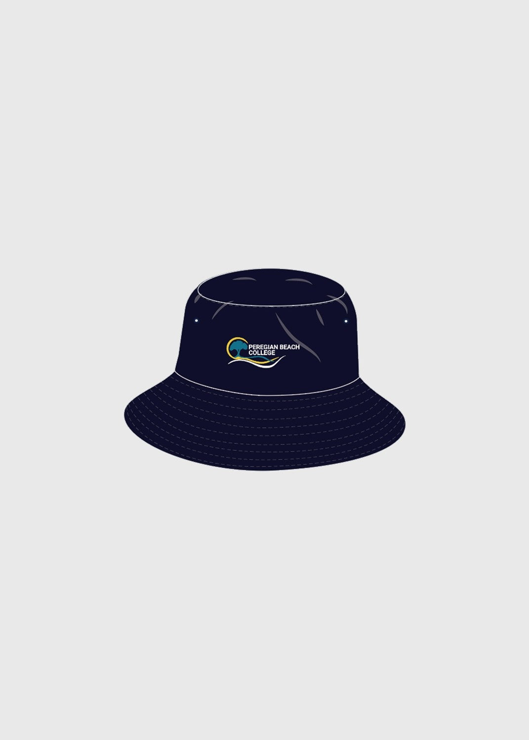 Peregian Beach Community College - Hat Bucket Navy