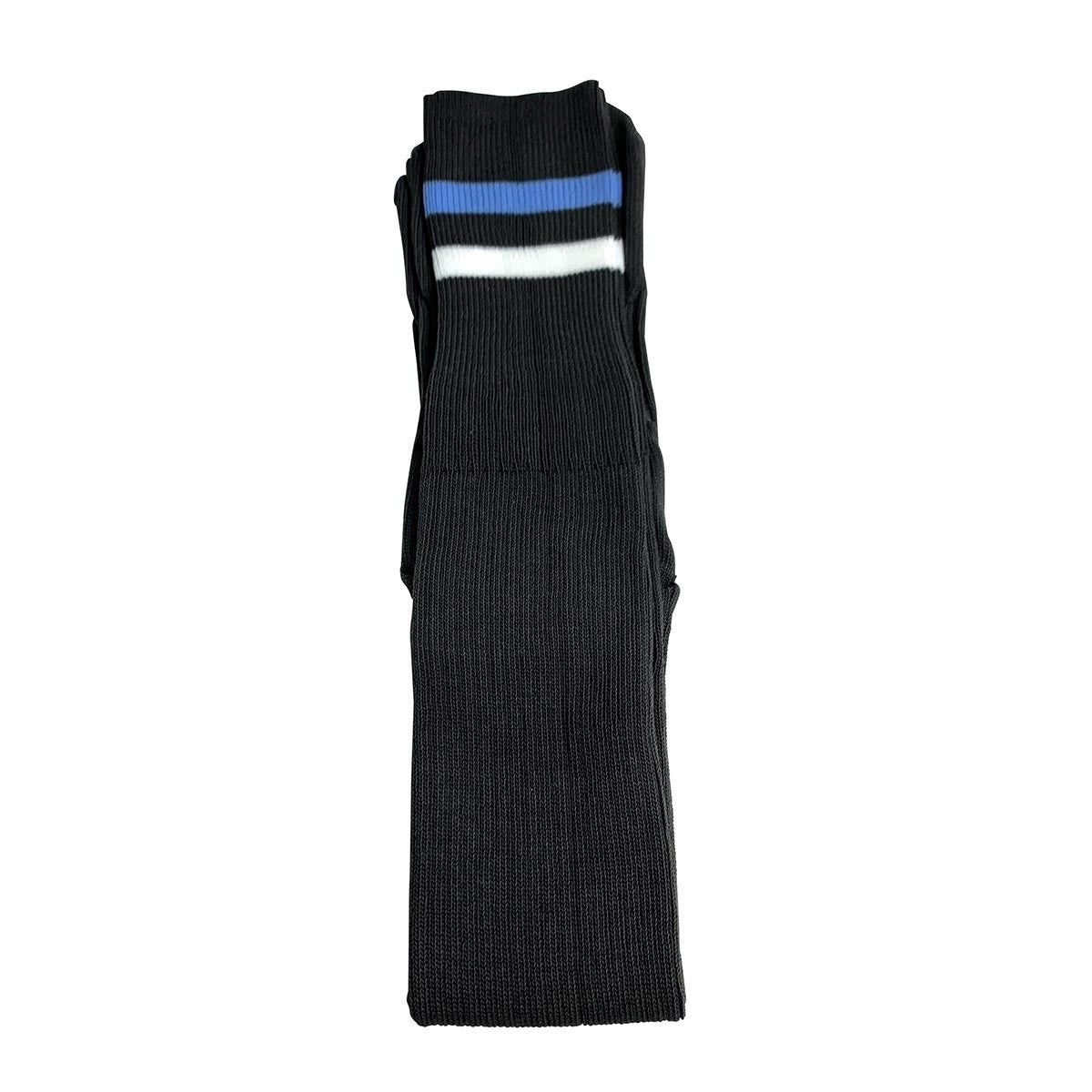 Sock Knee High Grey Stripe