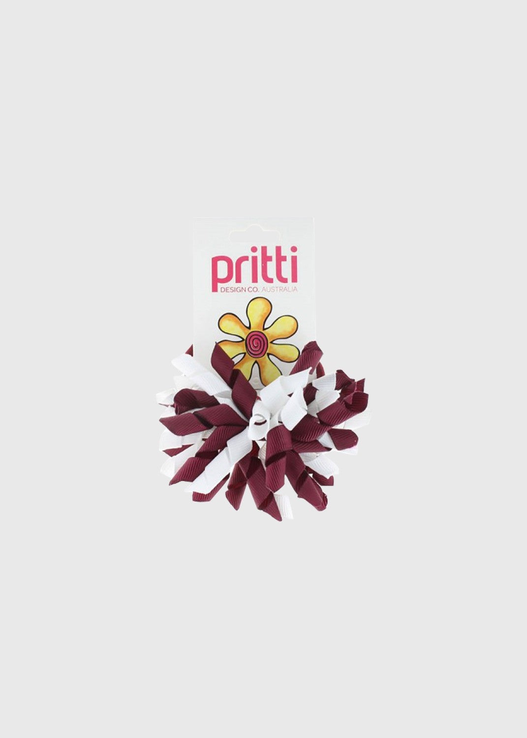 Bow Korker Maroon/White