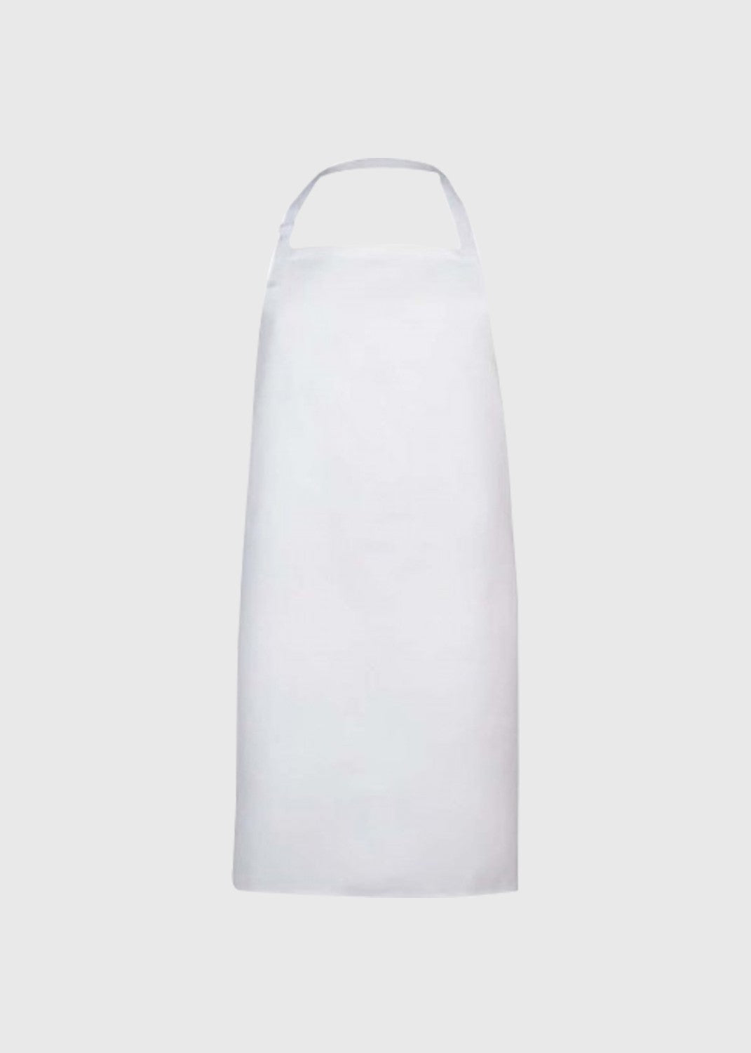 Apron Bib White no PKT 86 x 93