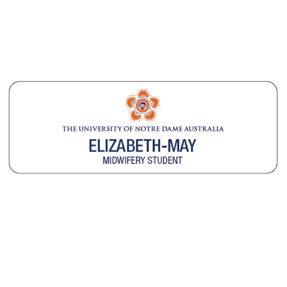UOND Name Badge - Midwifery Student (Broome Campus)