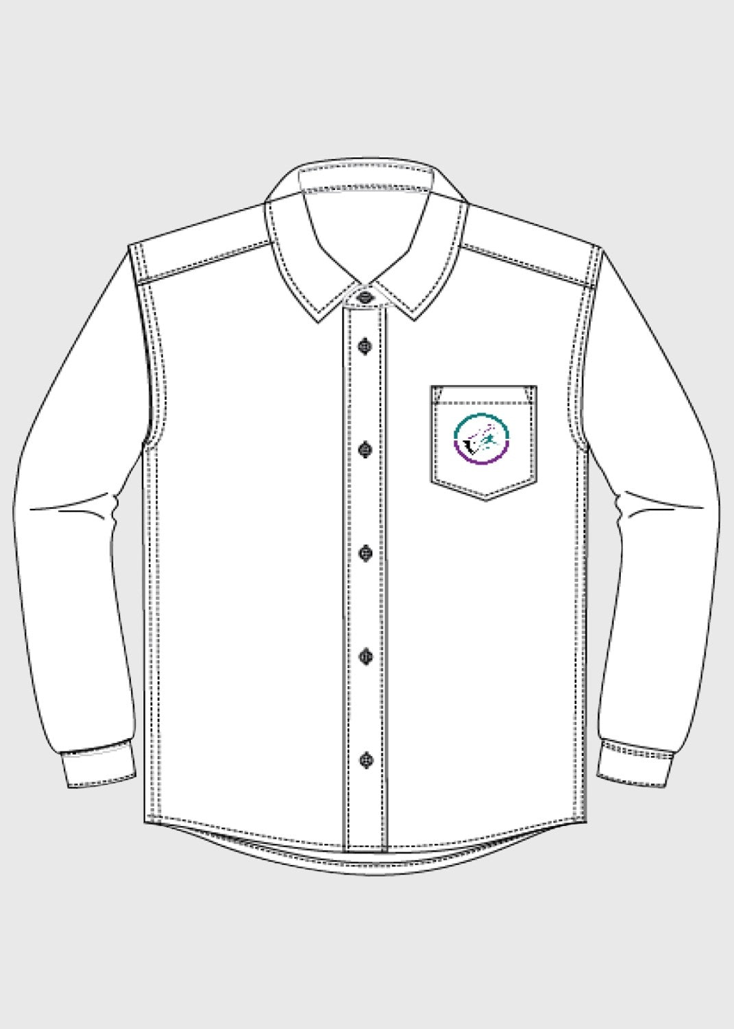 Shirt Unisex Performance White