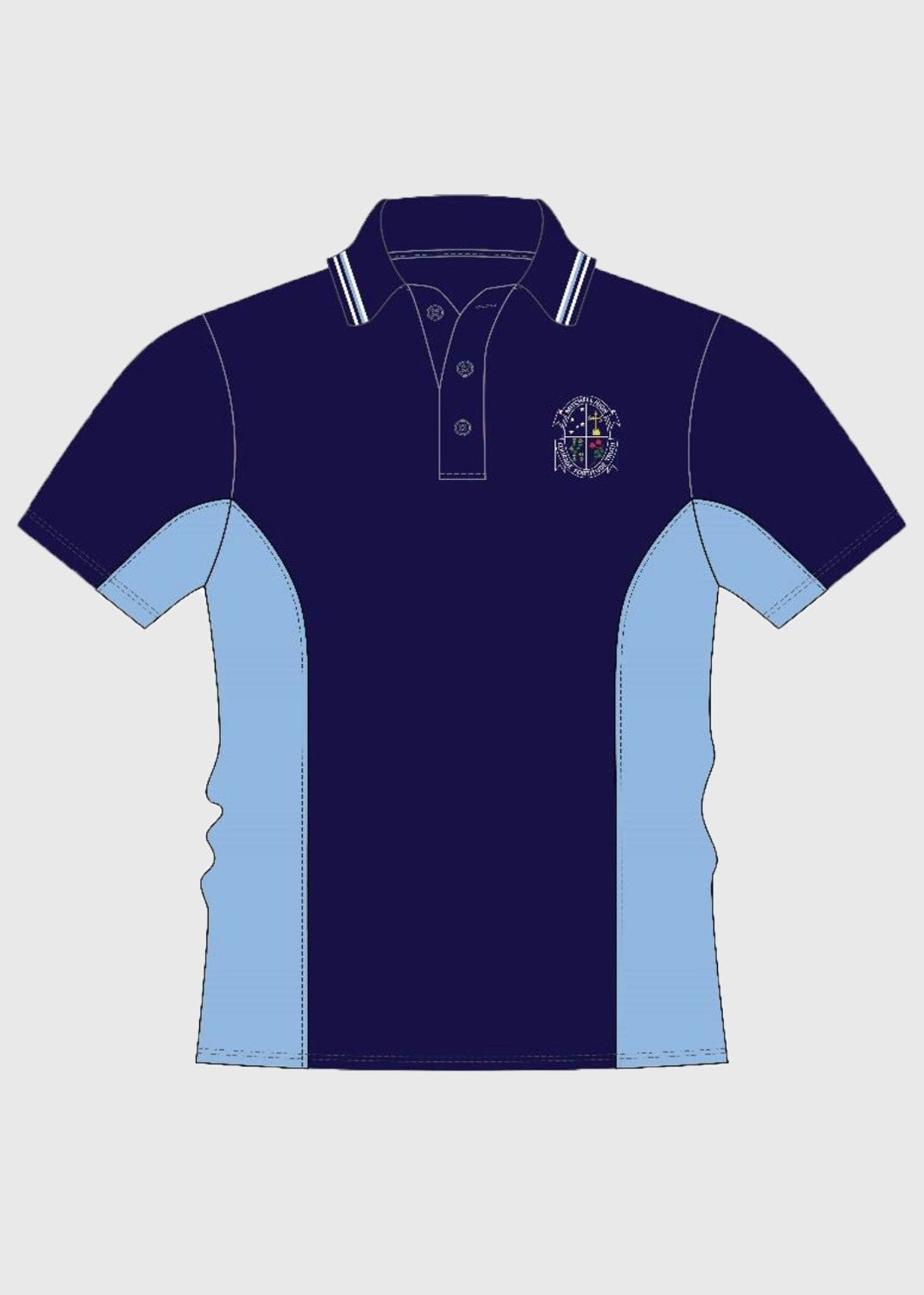 Sports Polo Sky Blue