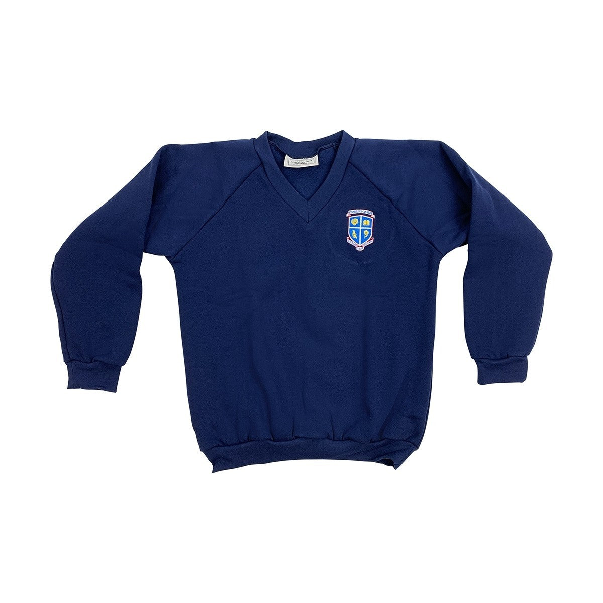 Jumper V Neck Navy Fleece