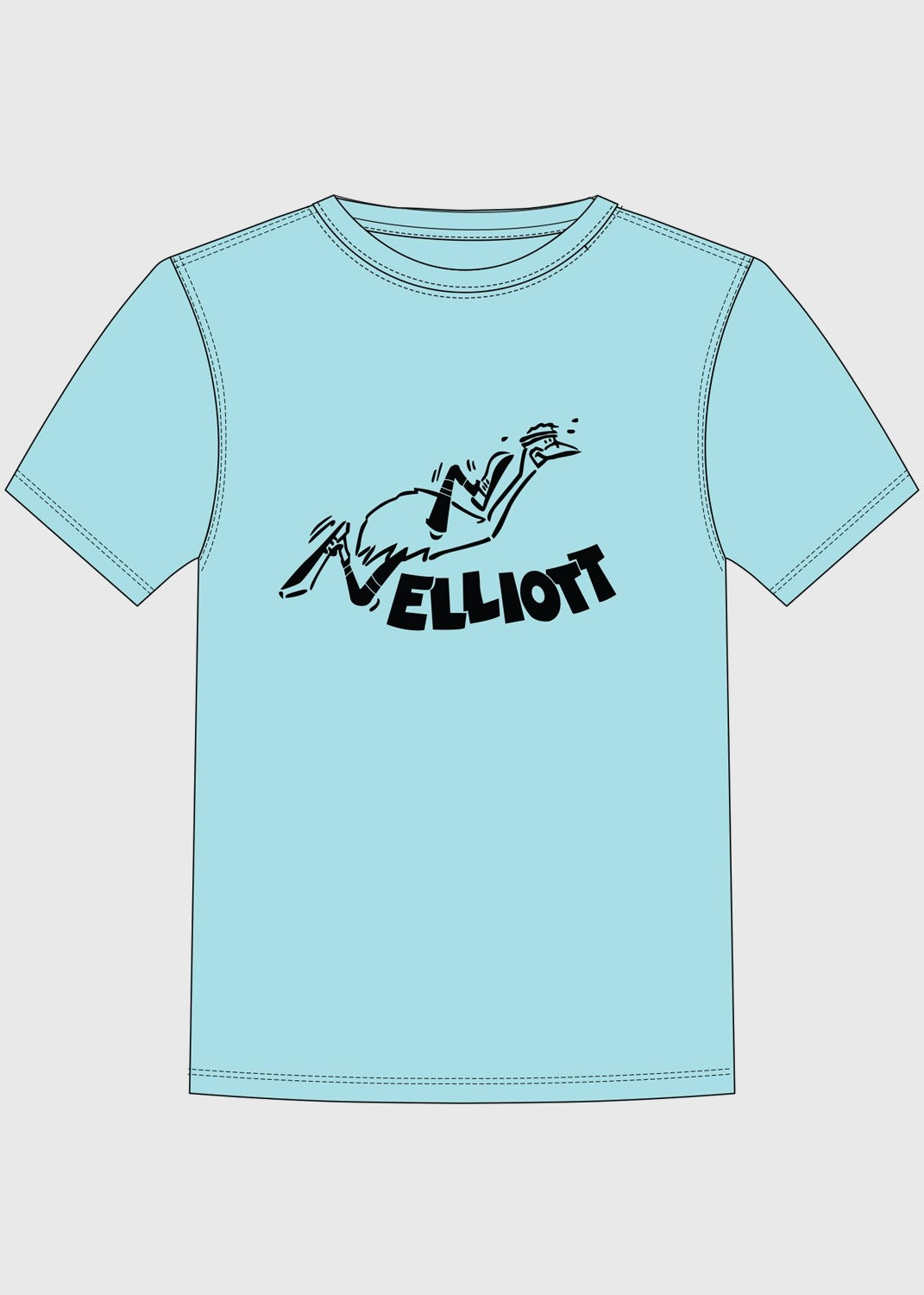 Tee House Elliott Sky Blue