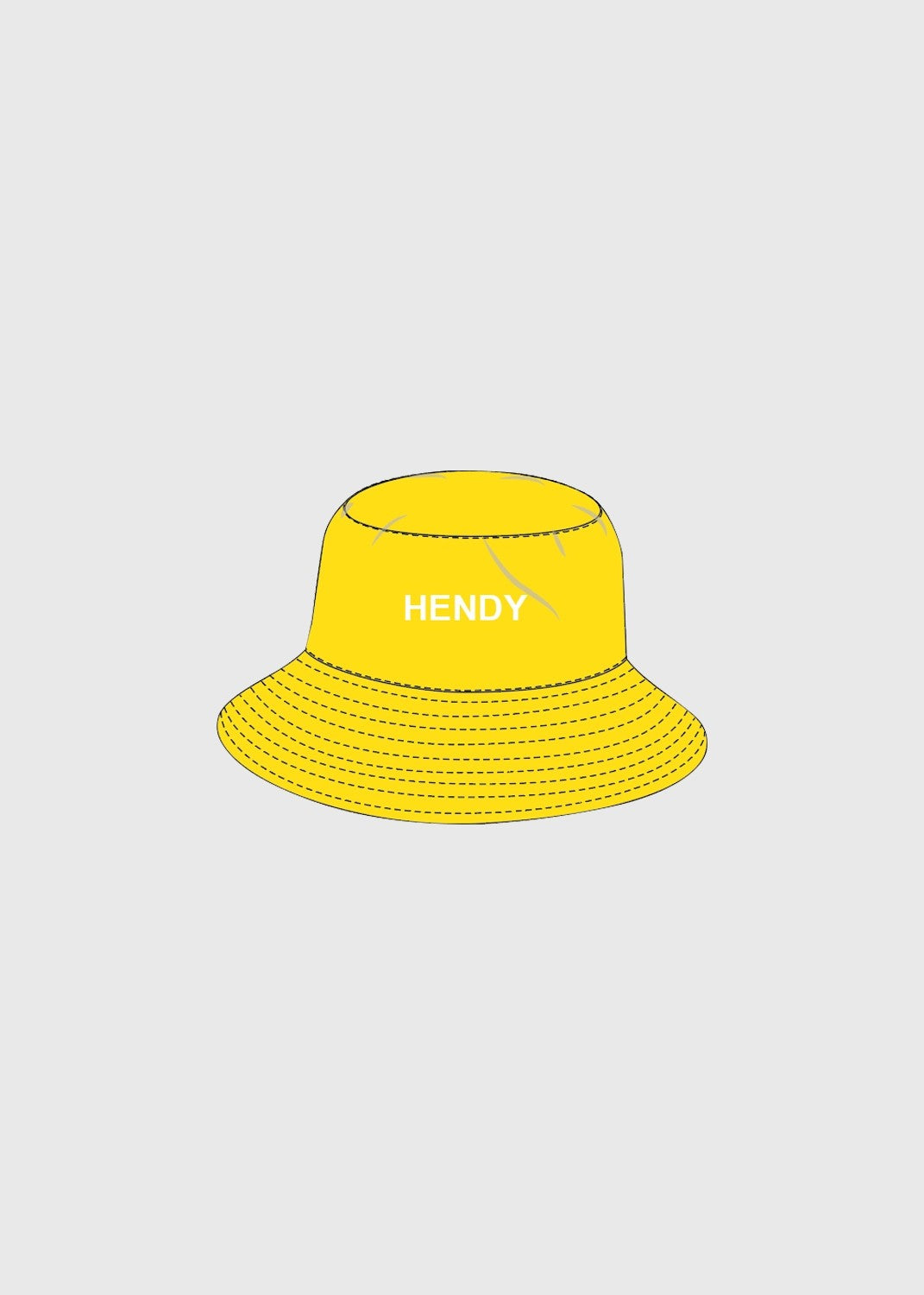 Bucket Hat Reversible Hendy Gold