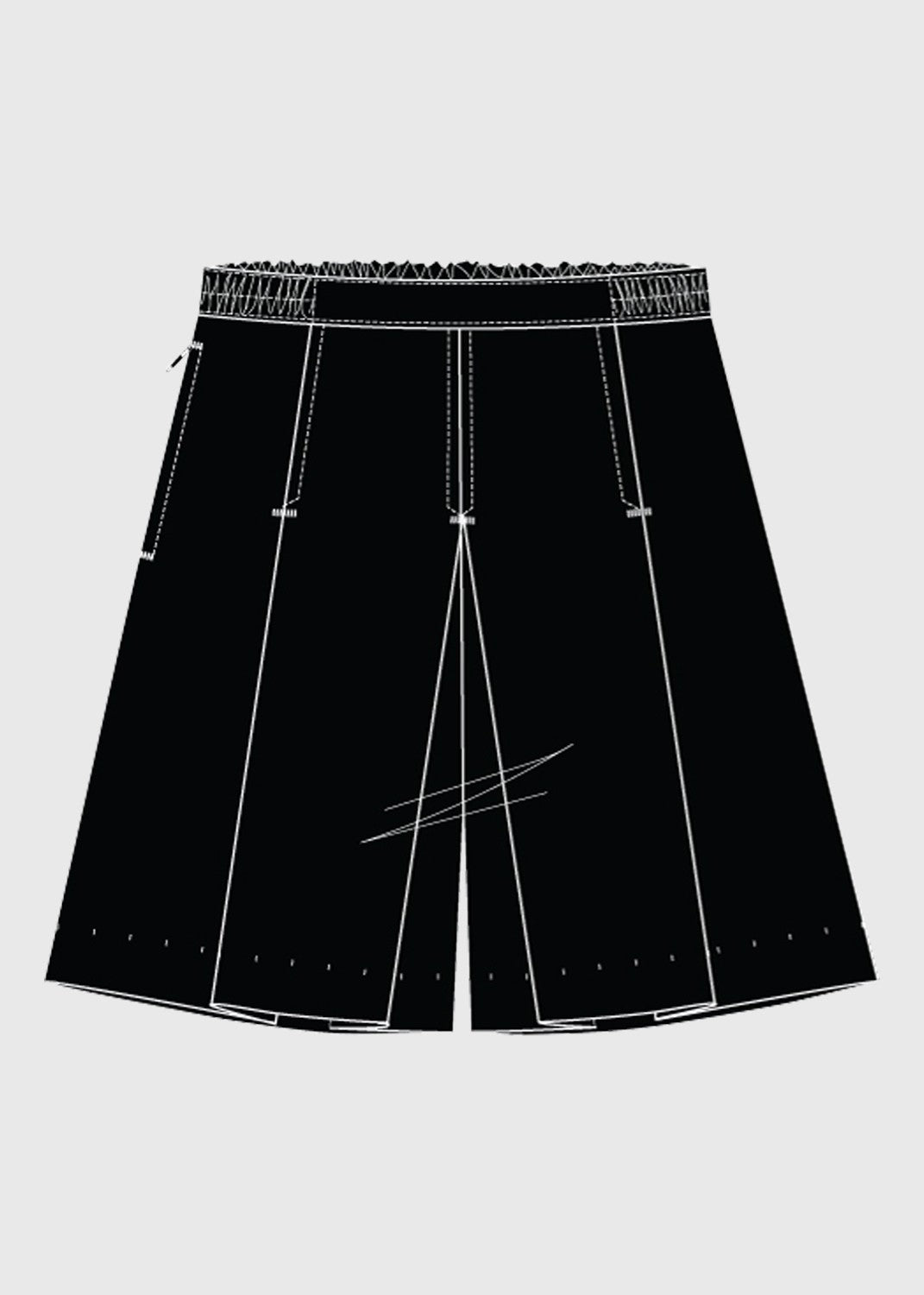 .edu Essentials Formal Culotte - Black (Front Tab)