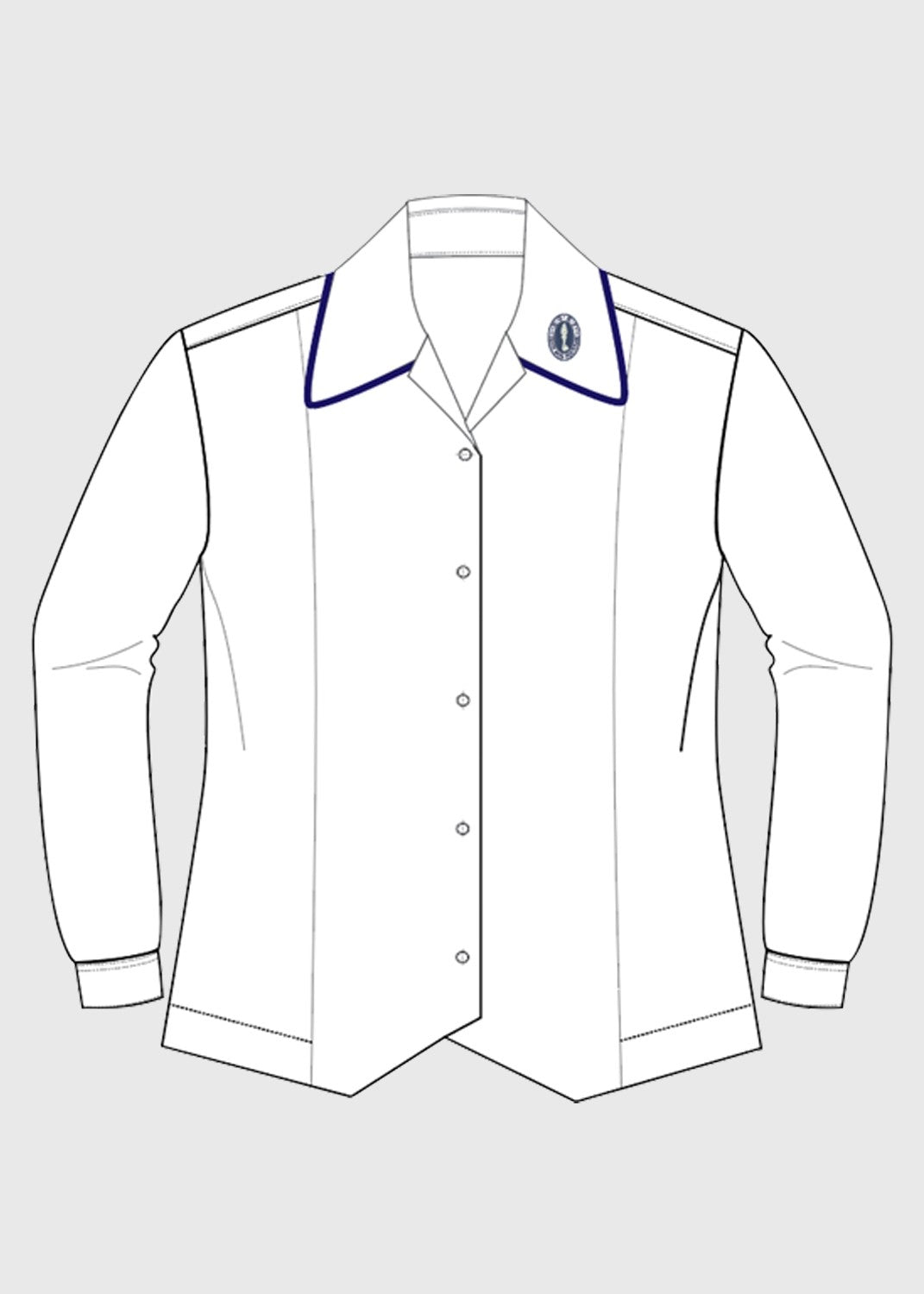Blouse Long Sleeve Senior