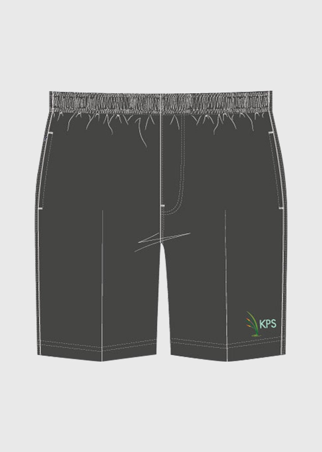 Shorts Grey Elastic