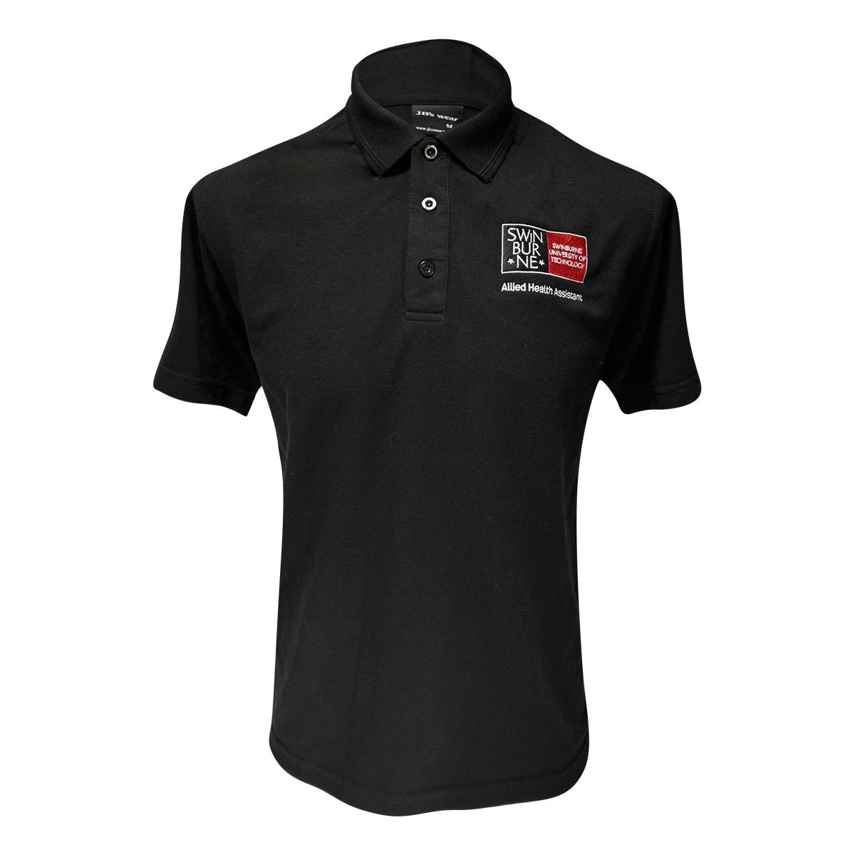 Swinburne Allied Health Black Polo - Mens