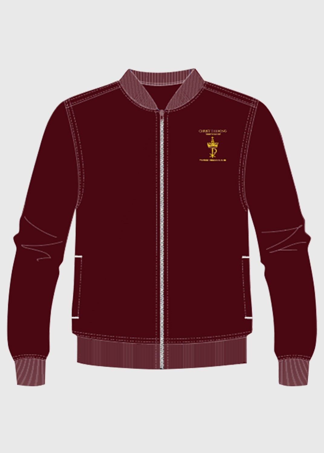 Jacket Maroon Fleece
