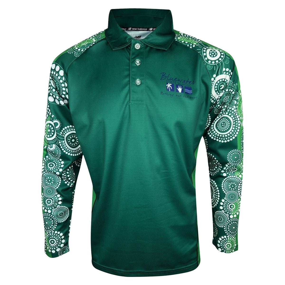 Polo L/S Green Fantomes